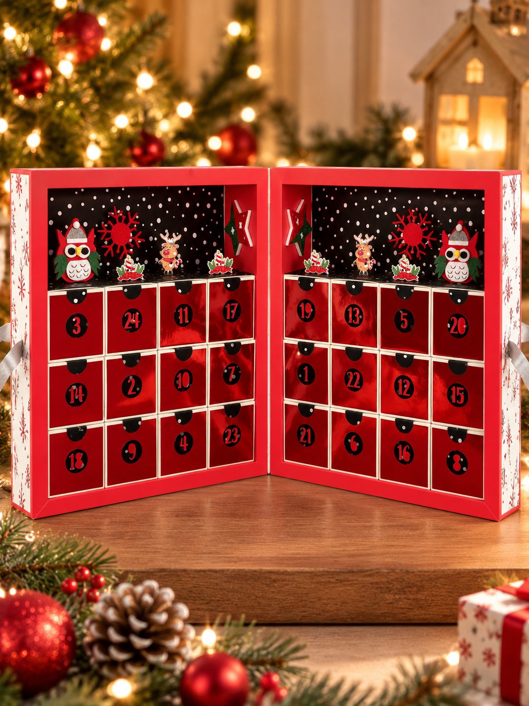 Calendrier de l’Avent Original 24 Cases