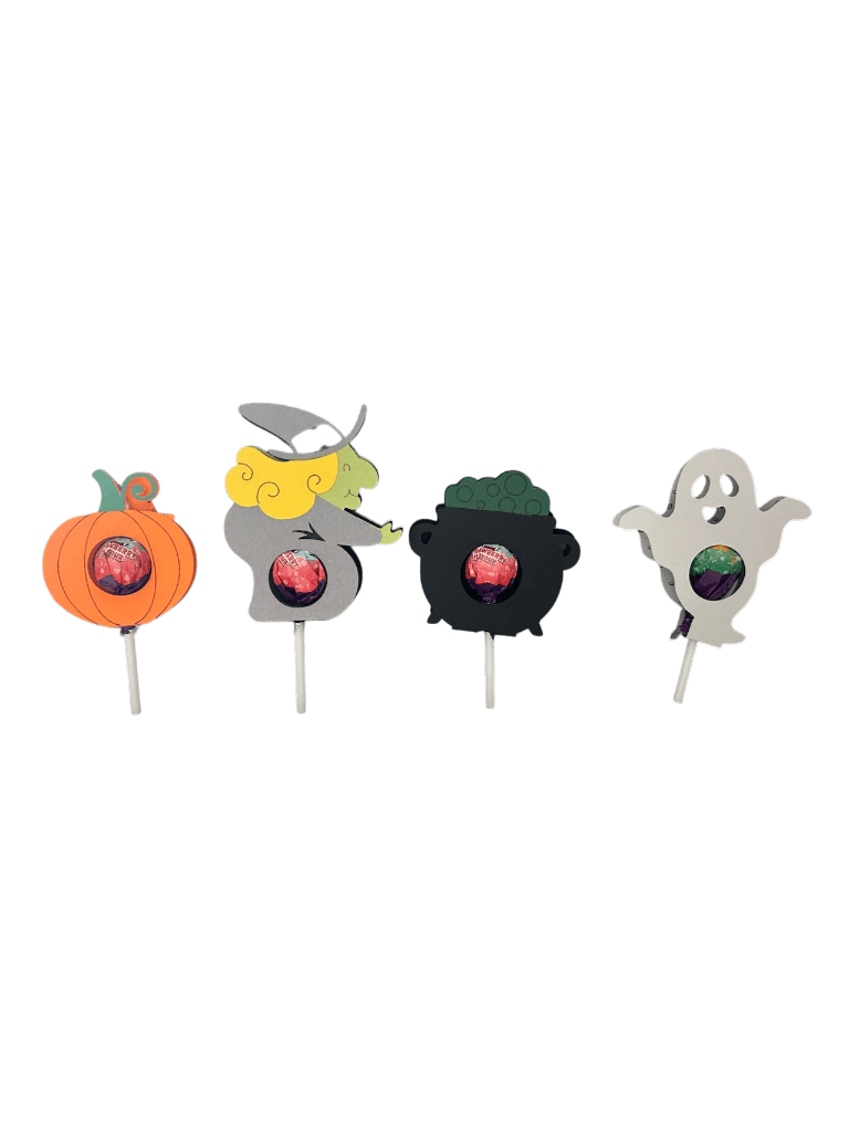 Porte-Sucette décoration Halloween en Cartonnage