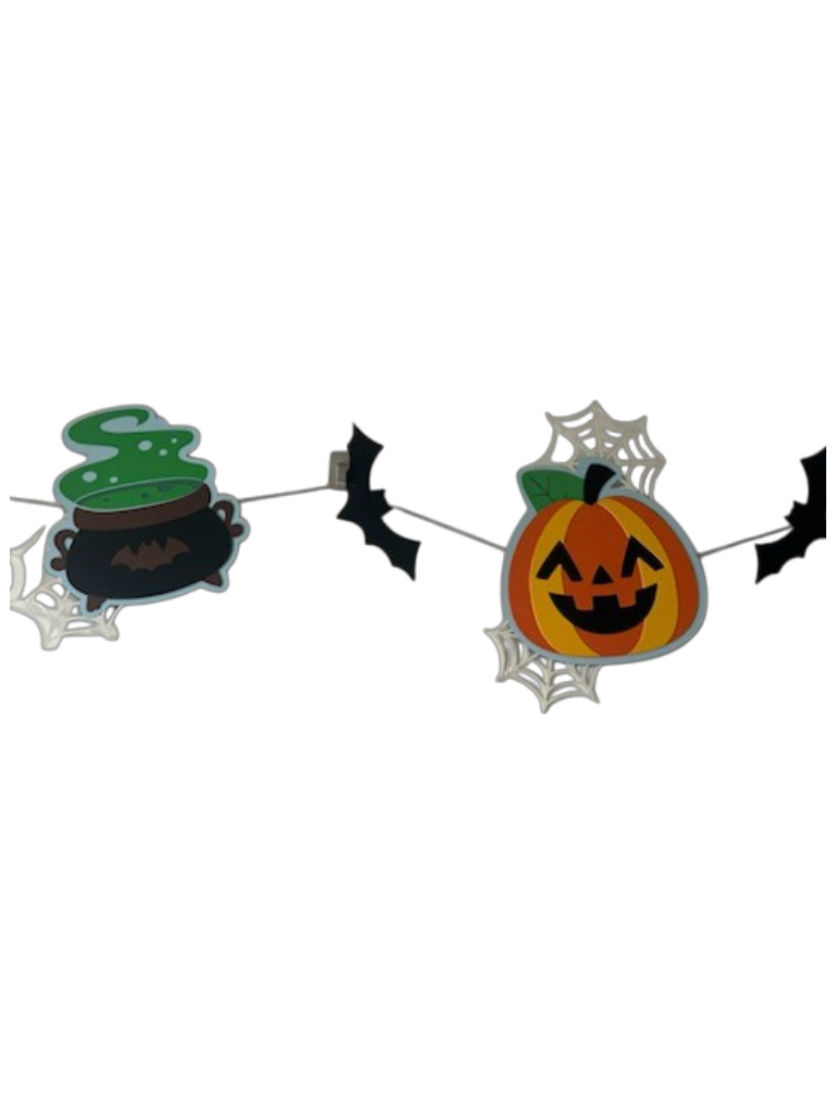 Décoration Guirlande Halloween en Relief